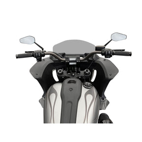 Kodlin, Fastback risers for OEM digital speedo. 6". Black Risers Kodlin Usa