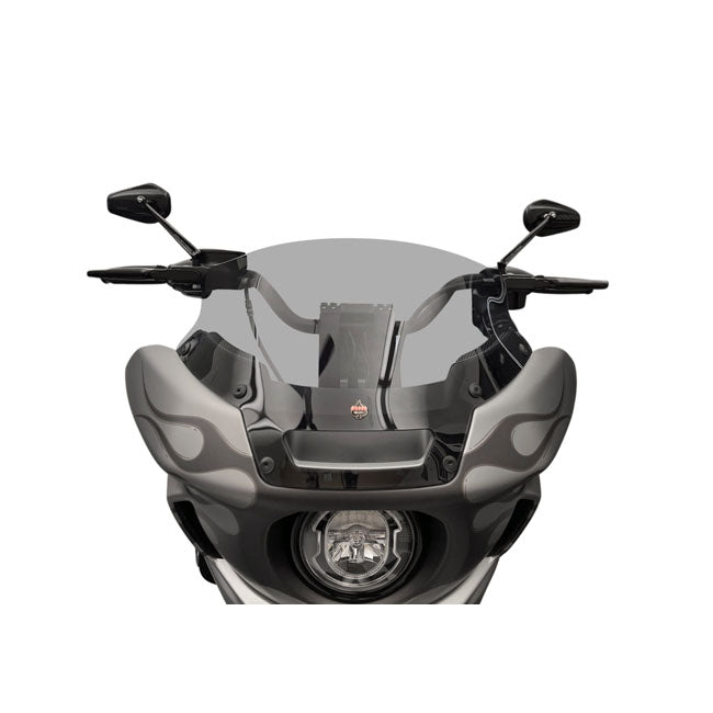 Kodlin, Fastback risers for OEM digital speedo. 6". Black Risers Kodlin Usa