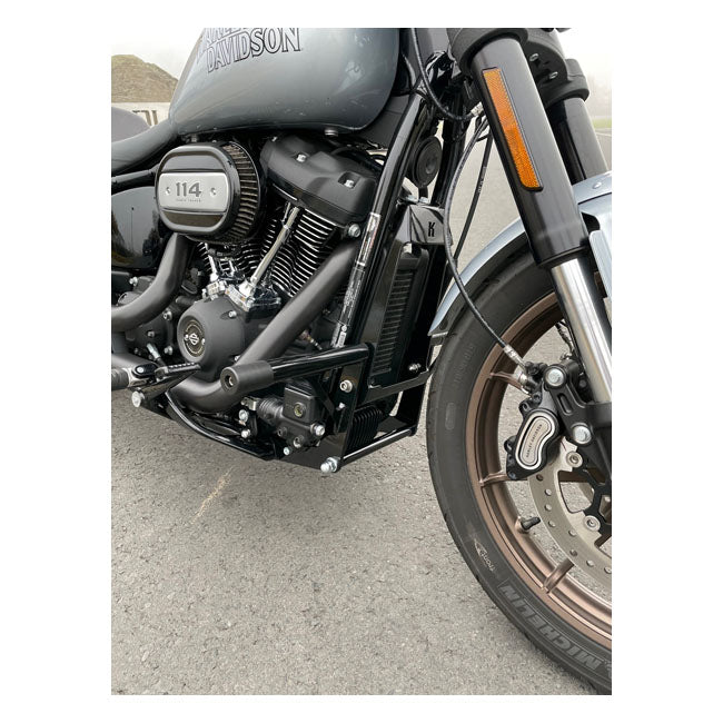Kodlin, Club Style M8 engine guard. Black Engine Guards Kodlin Usa