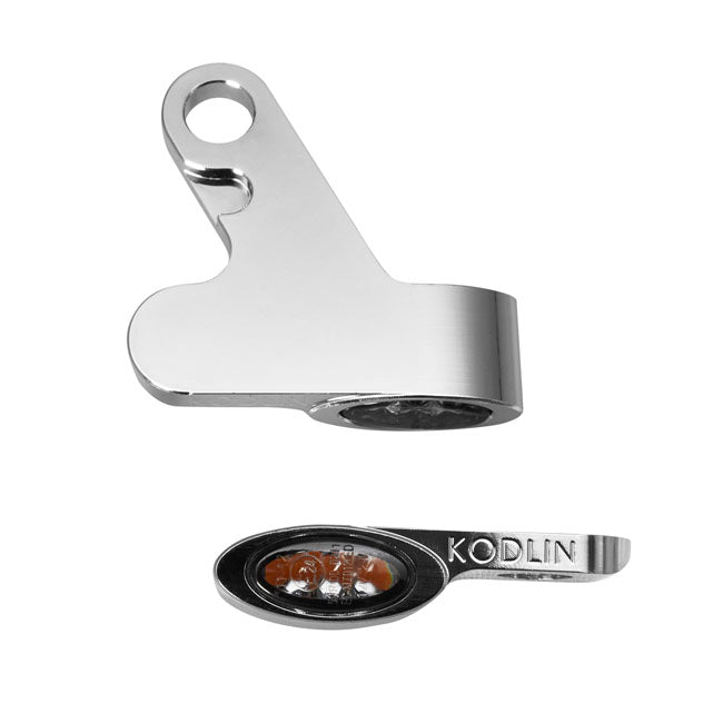 Kodlin, Elypse LED mini front turn signals. Chrome Turn Signals Kodlin Usa
