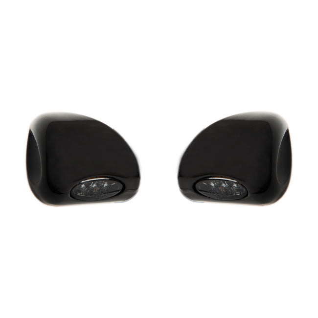 Kodlin, Elypse LED mini front turn signals. DLR. Black Turn Signals Kodlin Usa