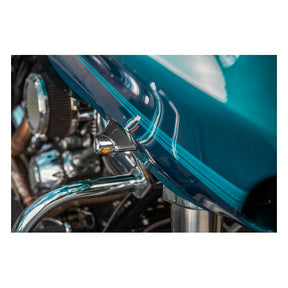Kodlin, Elypse LED mini front turn signals. DLR. Chrome Turn Signals Kodlin Usa