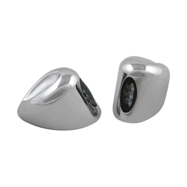 Kodlin, Elypse LED mini front turn signals. DLR. Chrome Turn Signals Kodlin Usa