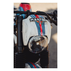 Cult-Werk, headlamp mask NRS Style. Matte black Headlamp Mask Kits Cult Werk