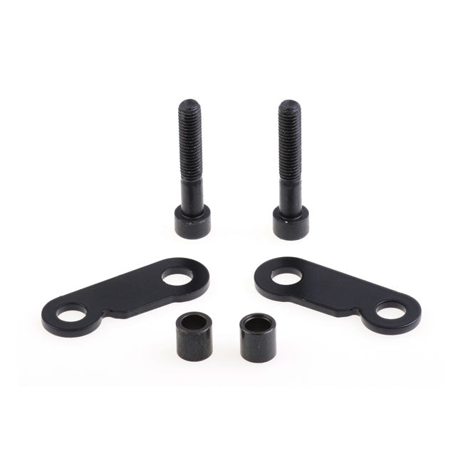 Cult-Werk, Nightster turn signal bracket set. Front. Black Turn Signals Mounts Cult Werk