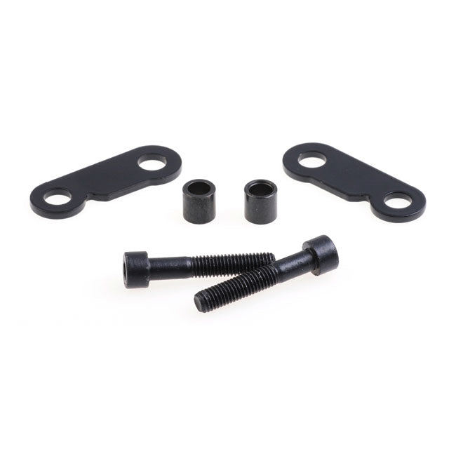 Cult-Werk, Nightster turn signal bracket set. Front. Black Turn Signals Mounts Cult Werk