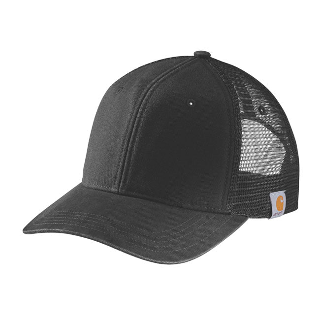 Carhartt Canvas Mesh Back Cap Black Caps Carhartt