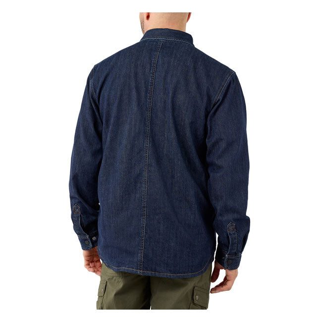 Carhartt Denim Fleece lined shirt glacier Shirts Carhartt
