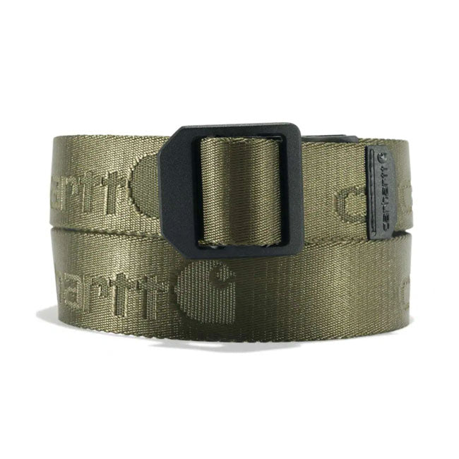 Carhartt Nylon Webbing Ladder Lock Belt Army Green Belts Carhartt