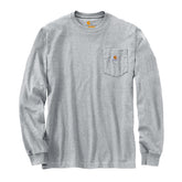 Carhartt Pocket long sleeve heather gray T-Shirt Long Sleeve Carhartt