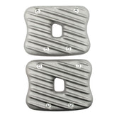 Emd, Sportster Ribster Rocker Cover Set. Raw Rocker Covers Emd