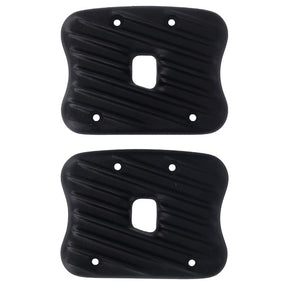 Emd, Sportster Ribster Rocker Cover Set. Black Rocker Covers Emd