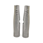 Emd, Bombshell 49 Upper Fork Tube Covers. Raw Fork Covers Emd