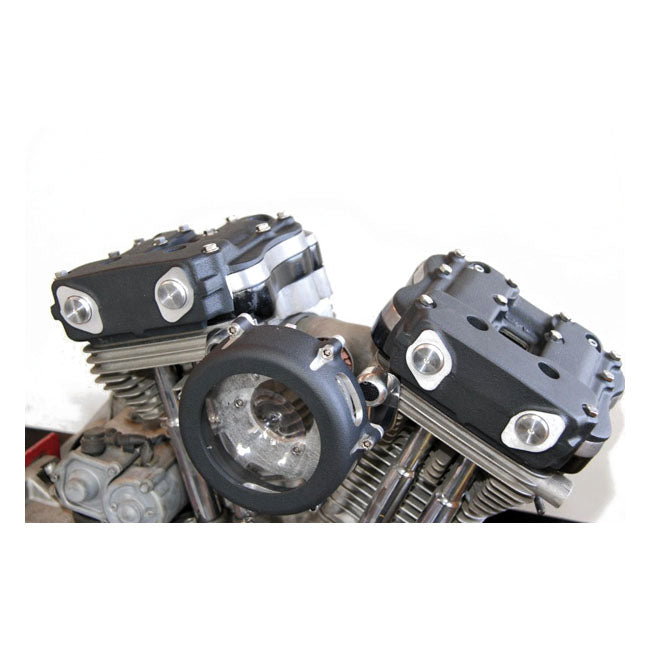 Emd, Wtf ''Xr Style'' Rocker Cover. Black Cut Rocker Covers Emd