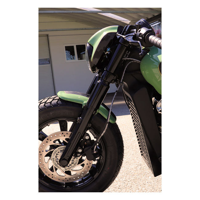 Cult-Werk, front fender "Old School". Gloss black Fender Front Cult Werk