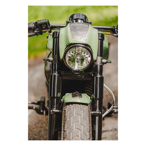 Cult-Werk, front fender "Old School". Gloss black Fender Front Cult Werk