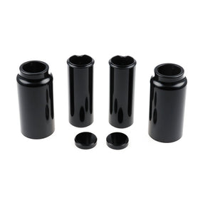 Cult-Werk, 6-piece fork tube cover kit long. Gloss black Fork Cover Kits Cult Werk