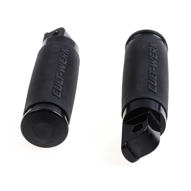 Cult-Werk, foot pegs ''Racing''. Gloss black Footpegs Cult Werk