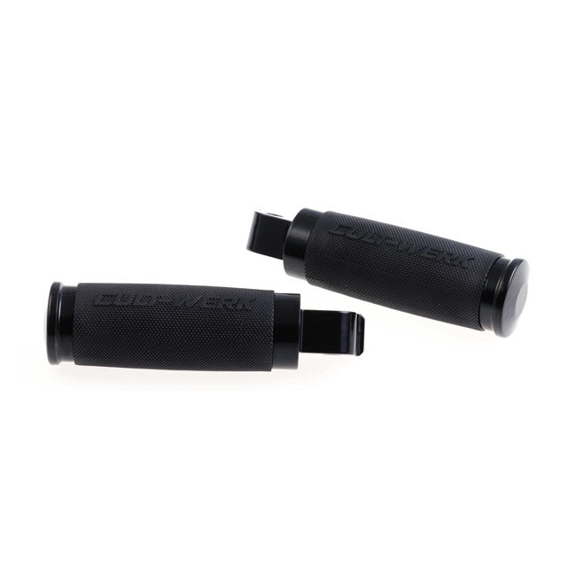 Cult-Werk, foot pegs ''Racing''. Gloss black Footpegs Cult Werk