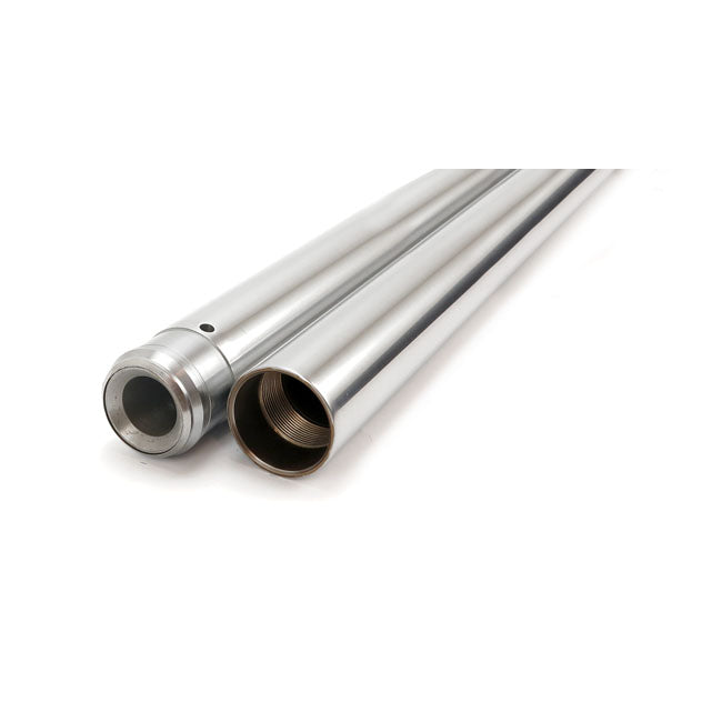 CC Eng. 41mm fork tubes, hard chrome. 24-1/4" OAL Fork Tubes Custom Cycle Engineering