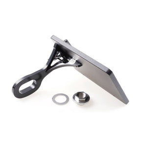 Cult-Werk, side mount license plate bracket. Black. Austria License Plate Brackets Cult Werk