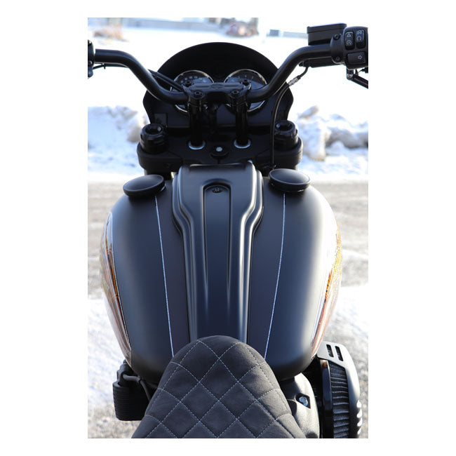 Dash Cover, Black - 18+ Softail Dash Panel Cult Werk