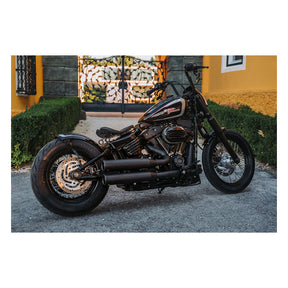 Cult-Werk, rear fender ''Old School''. Black Fender Rear Cult Werk