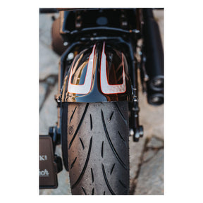 Cult-Werk, rear fender ''Old School''. Black Fender Rear Cult Werk