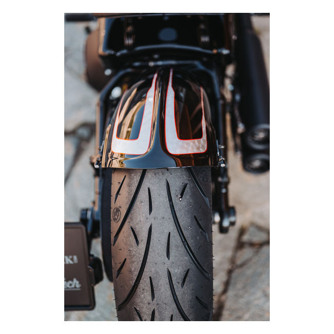 Cult-Werk, rear fender ''Old School''. Black Fender Rear Cult Werk