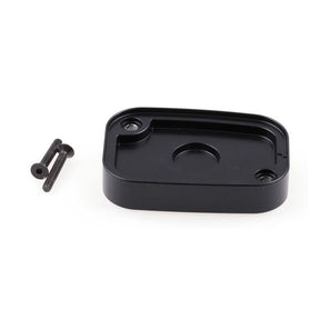 Cult-Werk, master cylinder cover ''Racing''. Black Master Cylinder Covers Cult Werk