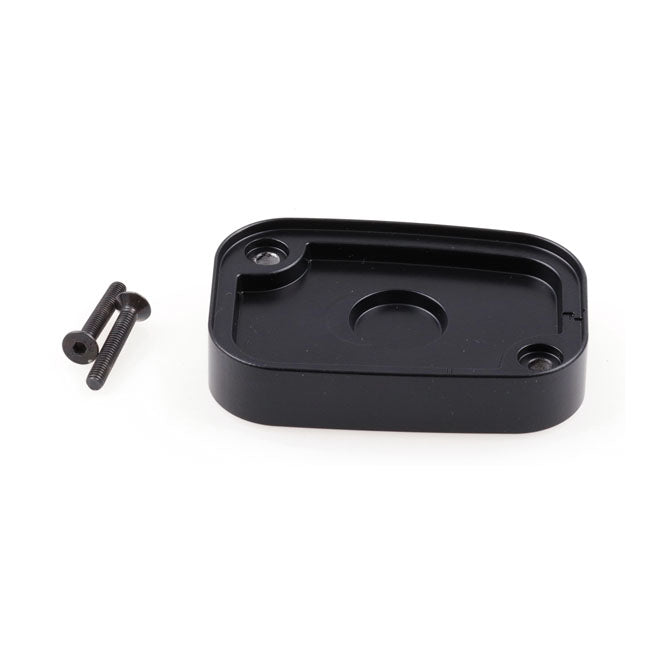 Cult-Werk, master cylinder cover ''Racing''. Black Master Cylinder Covers Cult Werk