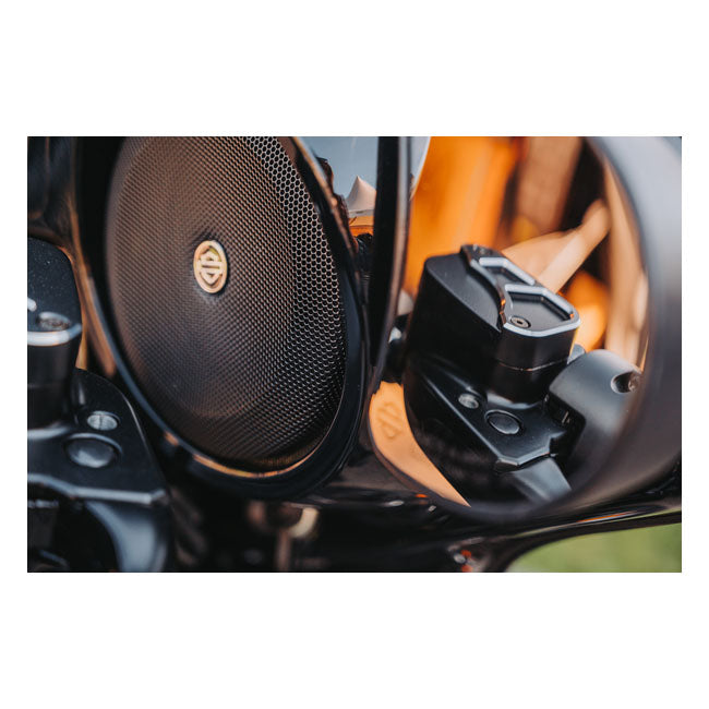 Cult-Werk, master cylinder cover ''Racing''. Black Master Cylinder Covers Cult Werk