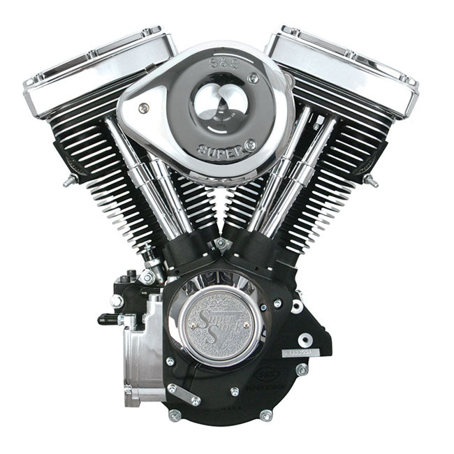 S&S Cycle Engine V80 Complete Assembly Wrinkle Black Cam Gears S&S Cycle