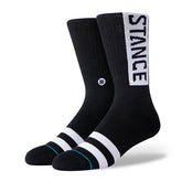 Stance Logo Sock, Black Socks Stance Size M / 38-42