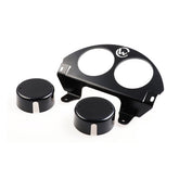 Dash Cover With Speedometer Set, Black - 18+ Softail Dash Panel Cult Werk