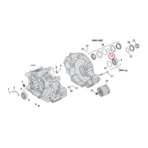 Sprocket Shaft Bearing Spacer Shim .114" Sprocket Shafts Bearing Spacers Mcs