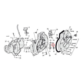 Sprocket Shaft Bearing Spacer Shim .106" Sprocket Shafts Bearing Spacers Mcs