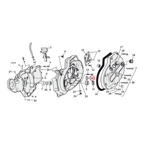 Sprocket Shaft Bearing Spacer Shim .114" Sprocket Shafts Bearing Spacers Mcs