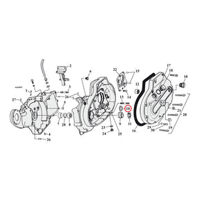 Sprocket Shaft Bearing Spacer Shim .098" Sprocket Shafts Bearing Spacers Mcs
