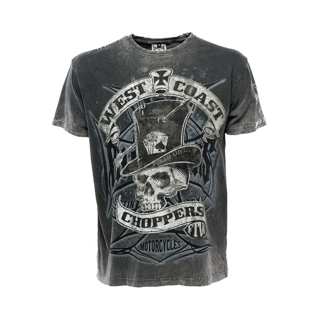 WCC Cash Only T-shirt black T-Shirt West Coast Choppers