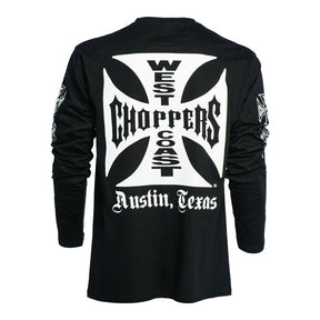 WCC OG Cross long sleeve black T-Shirt Long Sleeve West Coast Choppers