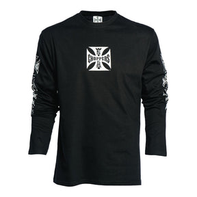WCC OG Cross long sleeve black T-Shirt Long Sleeve West Coast Choppers