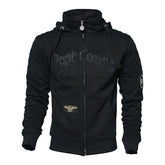 WCC Choppers Por Vida zip hoodie black Hoodies West Coast Choppers