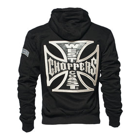 WCC OG Classic Panel zip hoodie black Hoodies West Coast Choppers