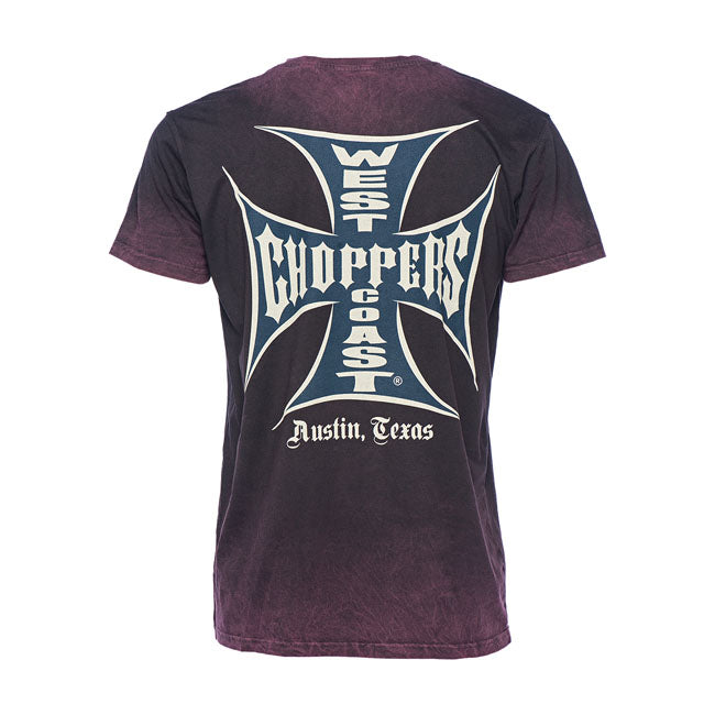 WCC OG Classic ATX t-shirt vintage bordeaux T-Shirt West Coast Choppers