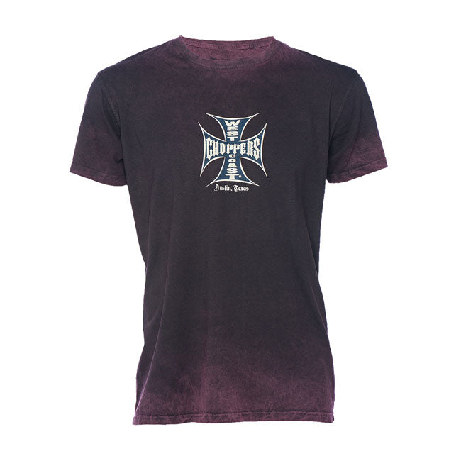 WCC OG Classic ATX t-shirt vintage bordeaux T-Shirt West Coast Choppers