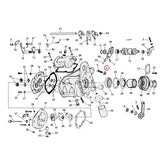 Jam Nut, Shift Arm Adjuster Screw Transmission Misc Mcs