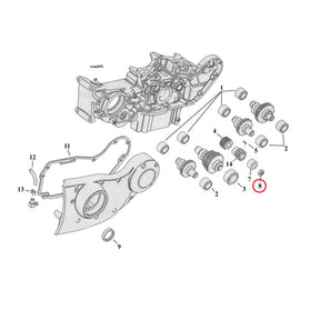 Nut, Pinion Shaft Gear Pinion Gears Mcs