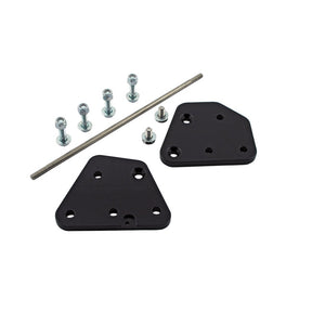 Cycle Visions, 2" forward control extension kit. Black Forward Controls Cycle Visions