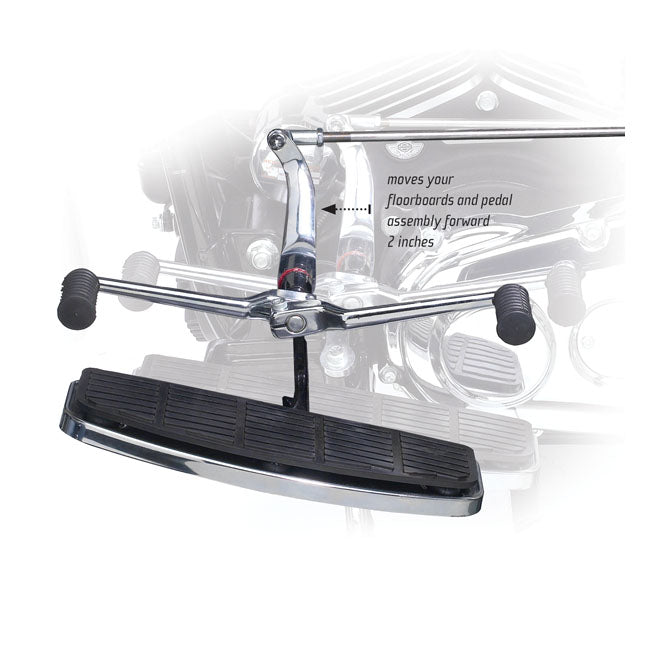 Cycle Visions Go-Forward floorboard extension kit Floorboards Extension Kits Cycle Visions